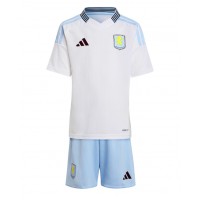 Dětský fotbalový dres Aston Villa Amadou Onana #24 2024-25 Venkovní Krátký Rukáv (+ trenýrky)